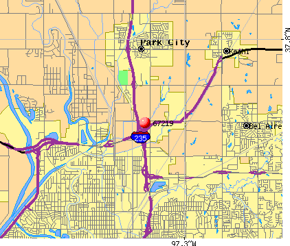 Park City Wichita map