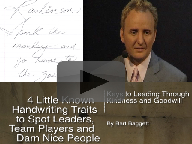 4 Little Known Handwriting Traits to Spot Leaders, Team Players and Darn Nice People
