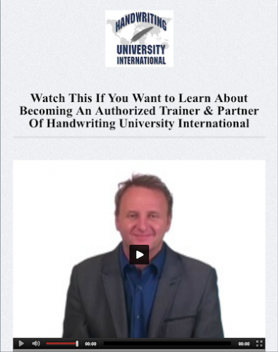 Silver Handwriting Analysis Class Replay - CLASS 63